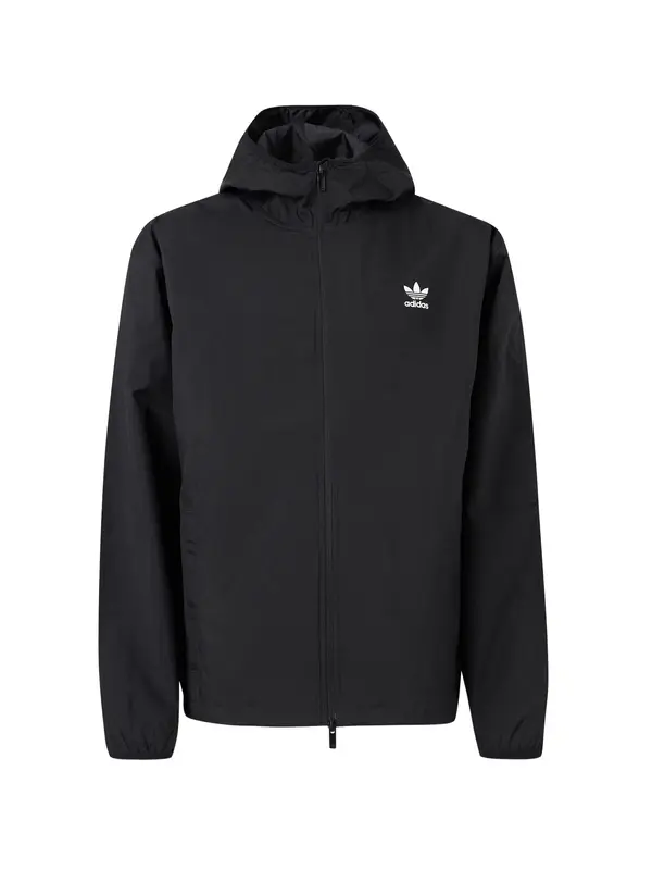 ADIDAS ORIGINALS ADIDAS ORIGINALS Prehodna jakna 'ESSENTIALS'  črna / bela