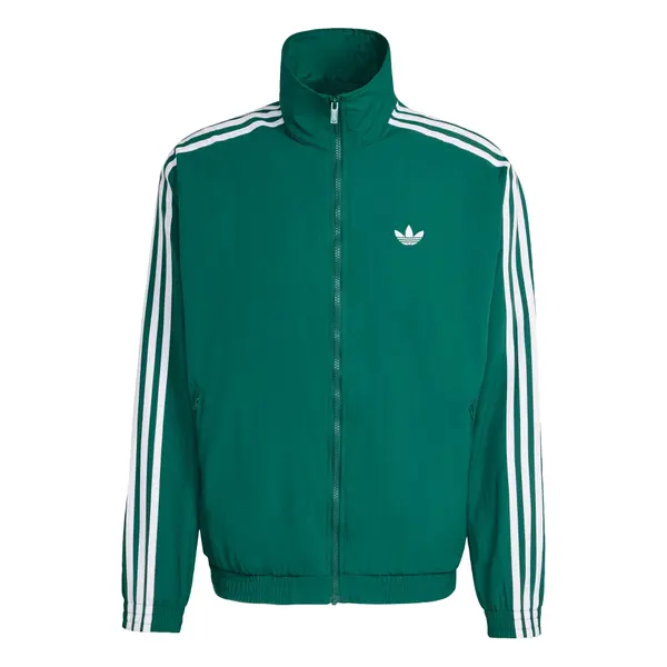 ADIDAS ORIGINALS ADIDAS ORIGINALS Prehodna jakna 'Firebird'  temno zelena / bela