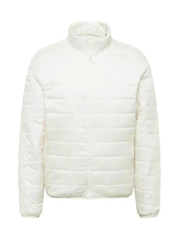 ADIDAS ORIGINALS ADIDAS ORIGINALS Prehodna jakna 'Padded Stand Collar'  bela
