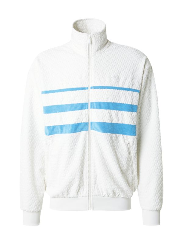 ADIDAS ORIGINALS ADIDAS ORIGINALS Prehodna jakna 'Q12'  svetlo modra / bela