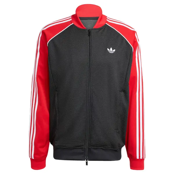ADIDAS ORIGINALS ADIDAS ORIGINALS Prehodna jakna  rdeča / črna / bela