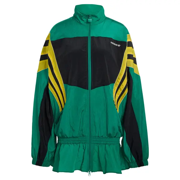 ADIDAS ORIGINALS ADIDAS ORIGINALS Prehodna jakna 'Santiago'  temno rumena / temno zelena / črna
