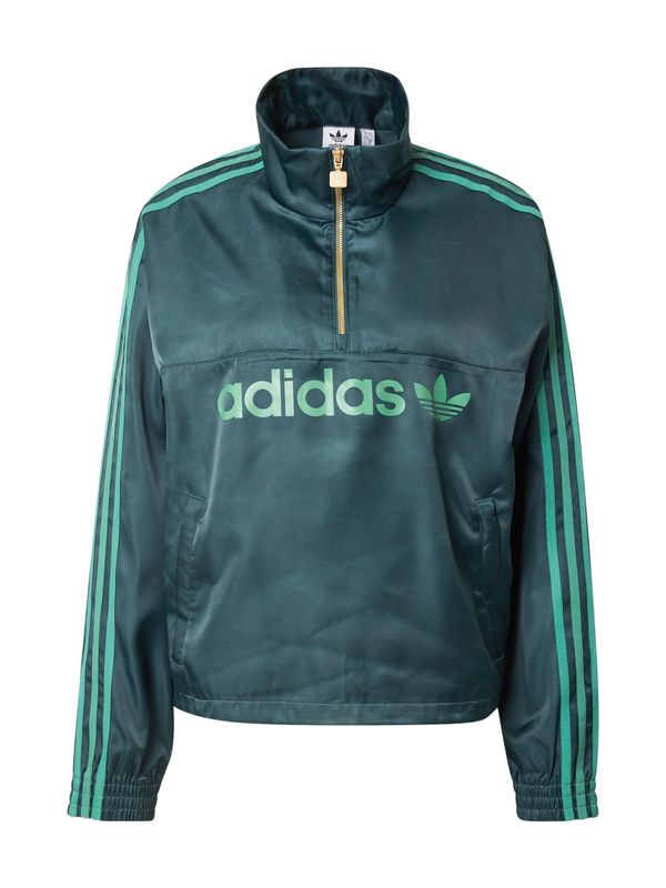 ADIDAS ORIGINALS ADIDAS ORIGINALS Prehodna jakna  smaragd / svetlo zelena