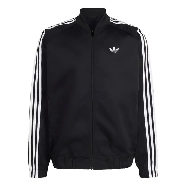 ADIDAS ORIGINALS ADIDAS ORIGINALS Prehodna jakna 'Sst Adicolor Classics'  črna / bela