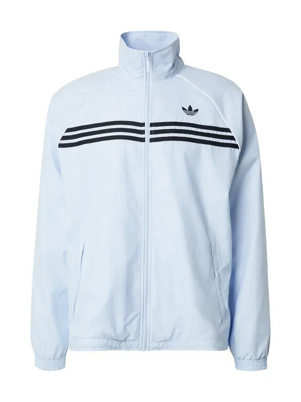 ADIDAS ORIGINALS ADIDAS ORIGINALS Prehodna jakna  svetlo modra / črna