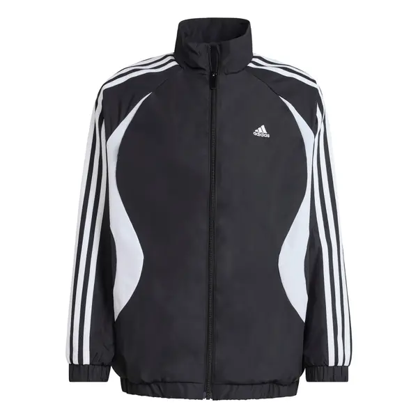 ADIDAS ORIGINALS ADIDAS ORIGINALS Prehodna jakna 'Teamgeist'  črna / bela