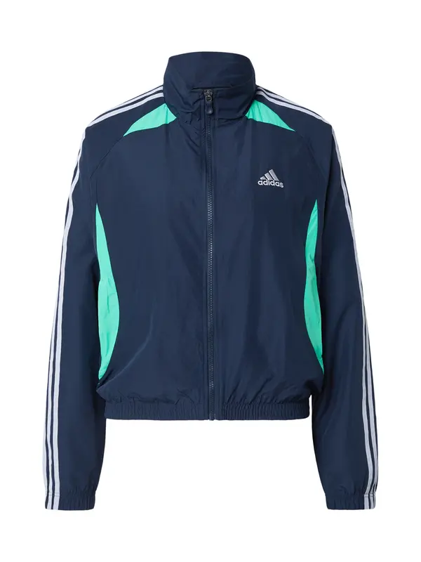 ADIDAS ORIGINALS ADIDAS ORIGINALS Prehodna jakna 'TEAMGEIST TT'  mornarska / svetlo zelena / bela