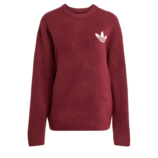 ADIDAS ORIGINALS ADIDAS ORIGINALS Pulover 'Athletic Dept'  bordo / bela