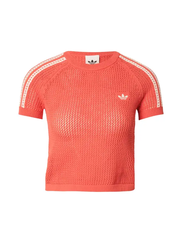 ADIDAS ORIGINALS ADIDAS ORIGINALS Pulover 'Cali'  oranžna / bela