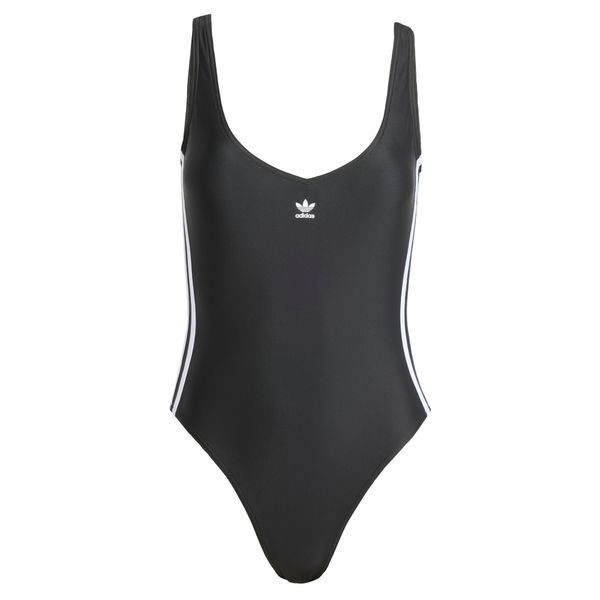 ADIDAS ORIGINALS ADIDAS ORIGINALS Športne enodelne kopalke 'Adicolor'  črna / bela