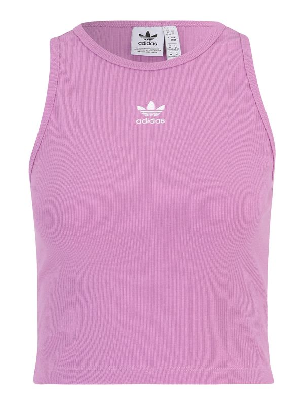 ADIDAS ORIGINALS ADIDAS ORIGINALS Športni top 'Essentials'  lila / bela