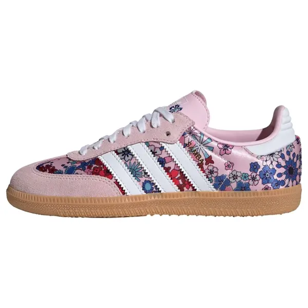 ADIDAS ORIGINALS ADIDAS ORIGINALS Superge 'Adidas Originals x Liberty London Samba OG'  modra / roza / temno rdeča / bela