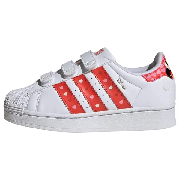 ADIDAS ORIGINALS ADIDAS ORIGINALS Superge 'Disney Superstar LED LIGHTS'  roza / rdeča / črna / bela