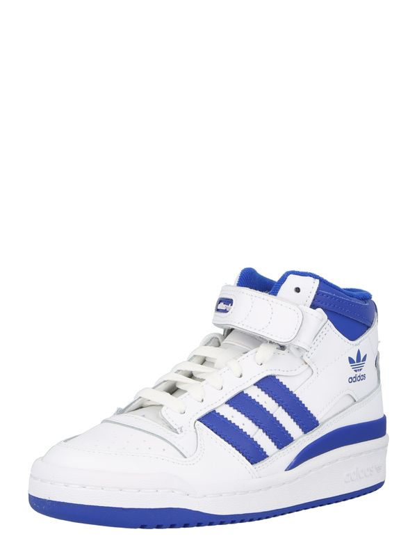 ADIDAS ORIGINALS ADIDAS ORIGINALS Superge 'Forum Mid'  kraljevo modra / bela