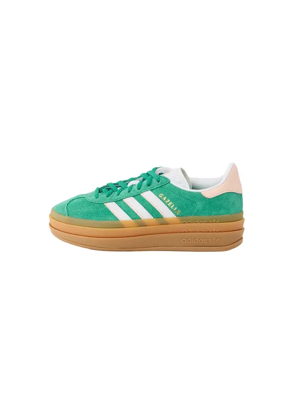 ADIDAS ORIGINALS ADIDAS ORIGINALS Superge 'Gazelle Bold'  zelena / puder / bela