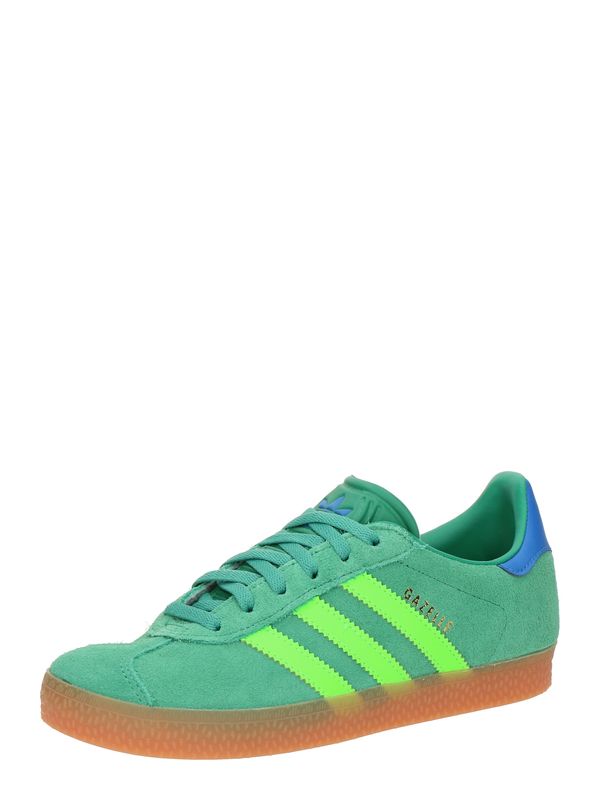 ADIDAS ORIGINALS ADIDAS ORIGINALS Superge 'GAZELLE C'  modra / zelena / neonsko zelena
