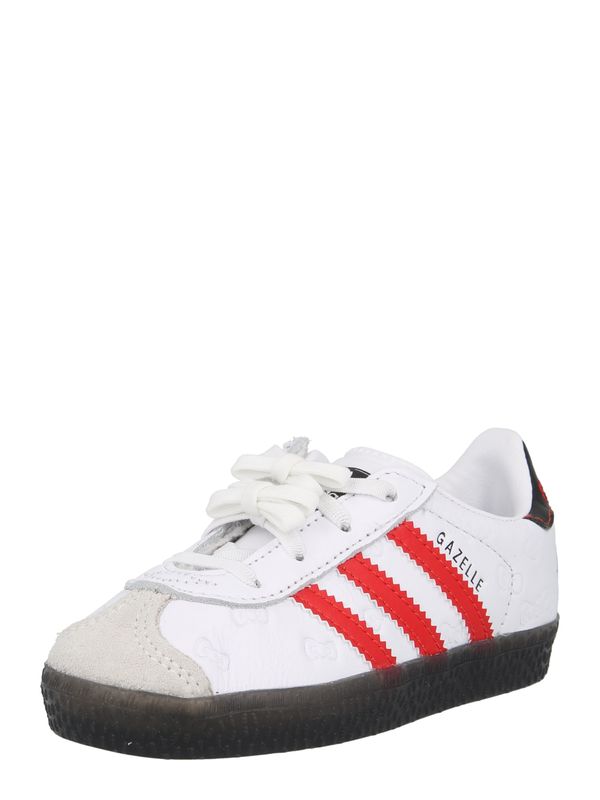 ADIDAS ORIGINALS ADIDAS ORIGINALS Superge 'GAZELLE CF EL I'  svetlo siva / rdeča / črna / bela