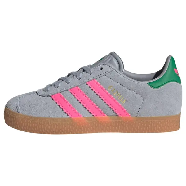 ADIDAS ORIGINALS ADIDAS ORIGINALS Superge 'Gazelle'  srebrno-siva / temno zelena / svetlo roza