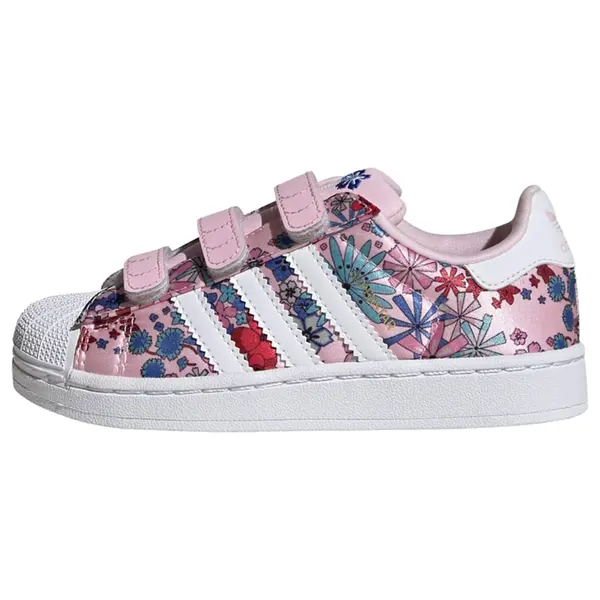 ADIDAS ORIGINALS ADIDAS ORIGINALS Superge 'Liberty London Superstar'  petrol / roza / rdeča / bela