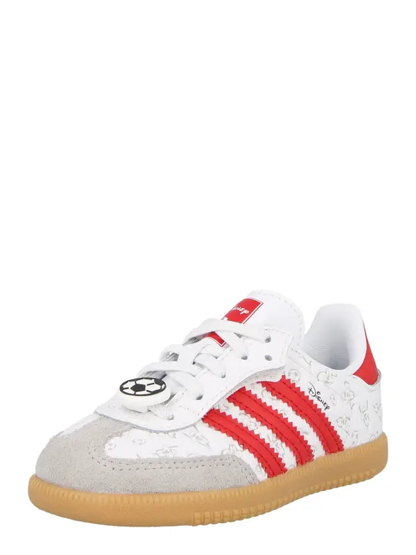 ADIDAS ORIGINALS ADIDAS ORIGINALS Superge 'SAMBA OG'  svetlo siva / rdeča / bela