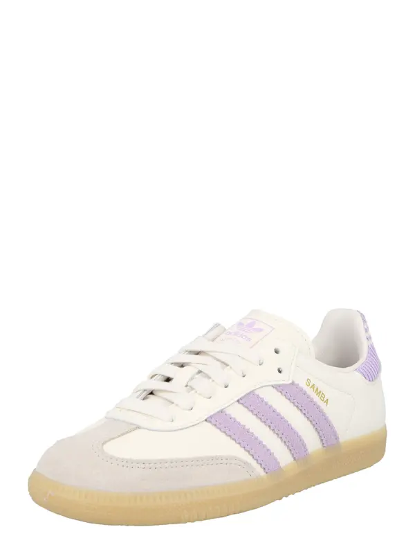 ADIDAS ORIGINALS ADIDAS ORIGINALS Superge 'SAMBA'  svetlo siva / lila / bela
