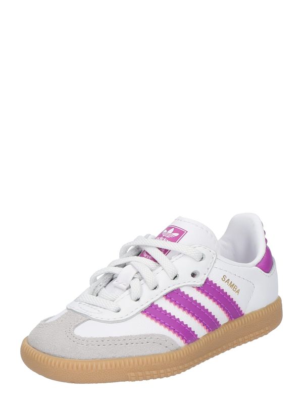 ADIDAS ORIGINALS ADIDAS ORIGINALS Superge 'Samba'  svetlo siva / temno liila / bela