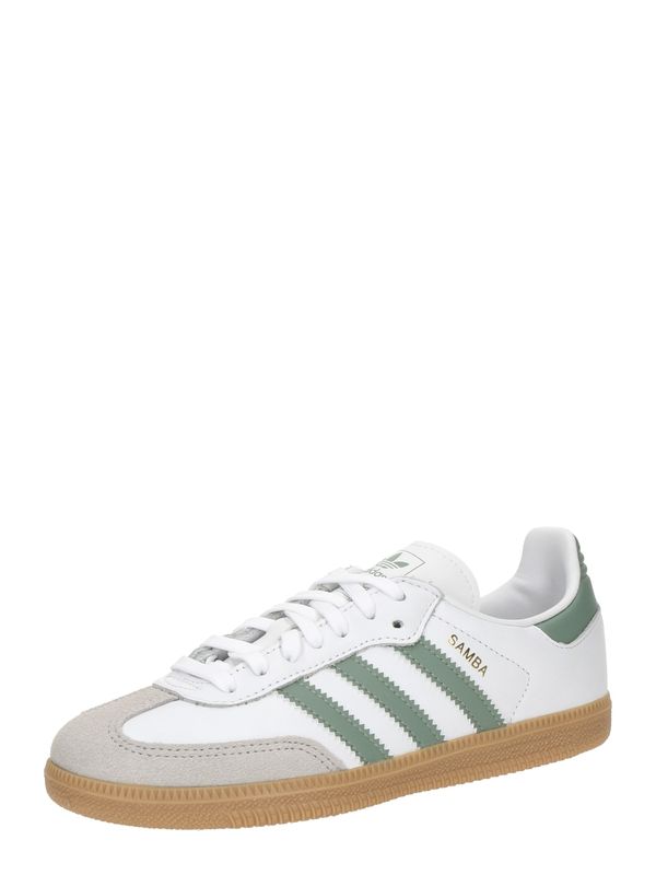 ADIDAS ORIGINALS ADIDAS ORIGINALS Superge 'Samba'  svetlo siva / zelena / bela