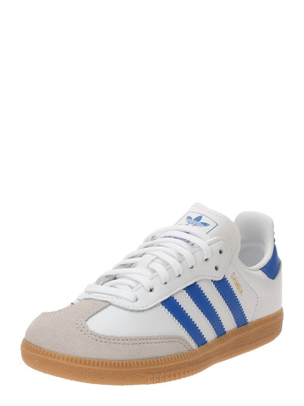 ADIDAS ORIGINALS ADIDAS ORIGINALS Superge 'SAMBA'  temno bež / kraljevo modra / bela