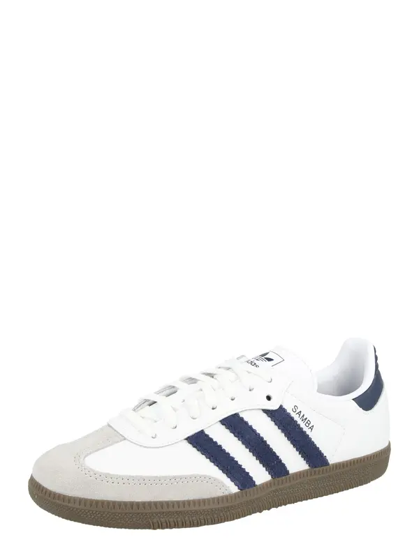 ADIDAS ORIGINALS ADIDAS ORIGINALS Superge 'SAMBA'  temno modra / svetlo siva / bela