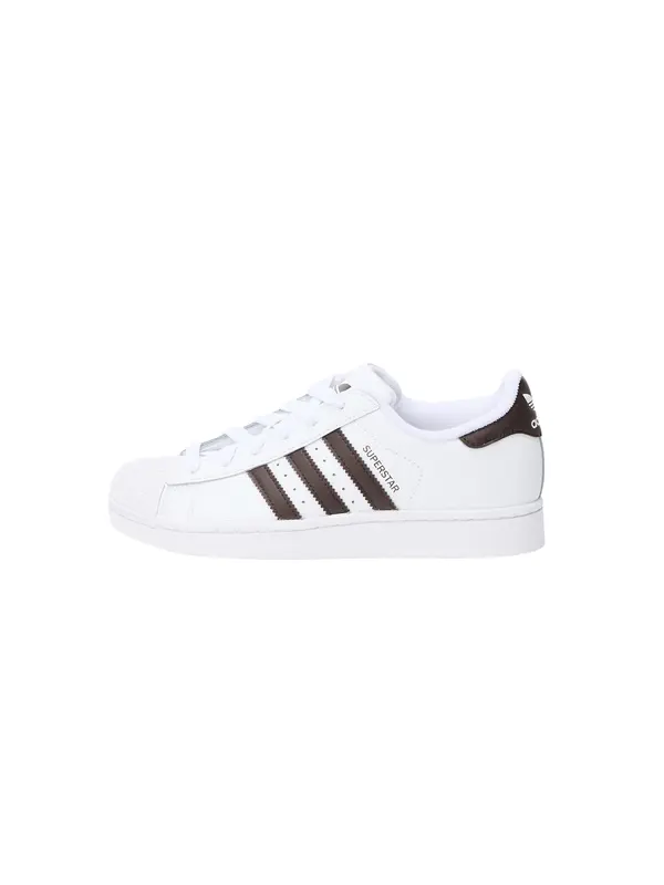 ADIDAS ORIGINALS ADIDAS ORIGINALS Superge 'SUPERSTAR II'  rjava / bela