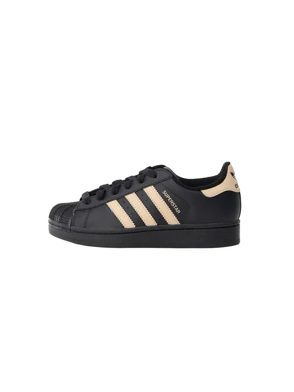 ADIDAS ORIGINALS ADIDAS ORIGINALS Superge 'SUPERSTAR II'  svetlo bež / črna