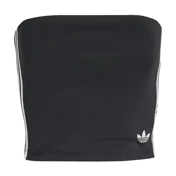 ADIDAS ORIGINALS ADIDAS ORIGINALS Top '3 STRIPES TUBE'  črna / bela