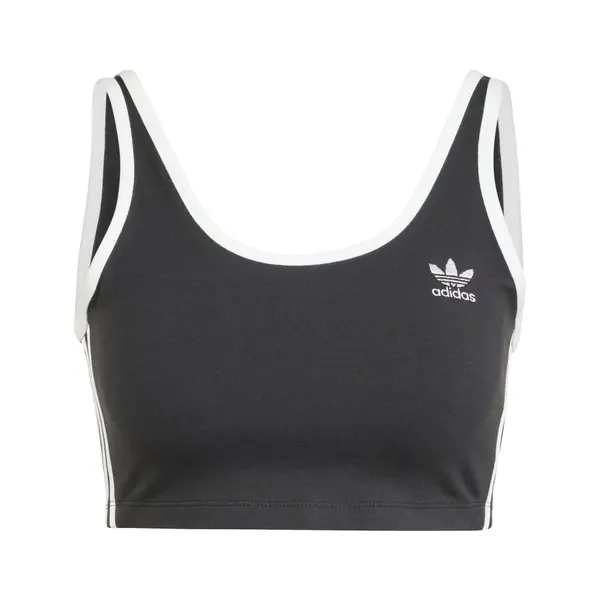 ADIDAS ORIGINALS ADIDAS ORIGINALS Top 'Adicolor'  črna / bela
