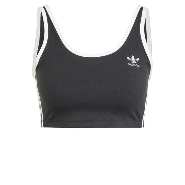 ADIDAS ORIGINALS ADIDAS ORIGINALS Top 'Adicolor'  črna / bela