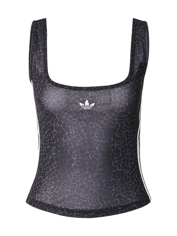 ADIDAS ORIGINALS ADIDAS ORIGINALS Top  črna / bela