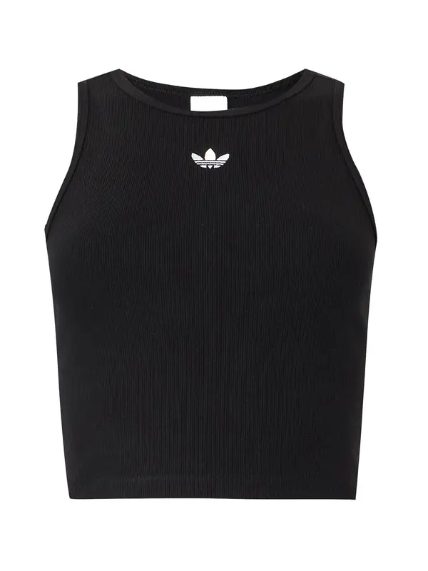 ADIDAS ORIGINALS ADIDAS ORIGINALS Top 'ESS'  črna / bela