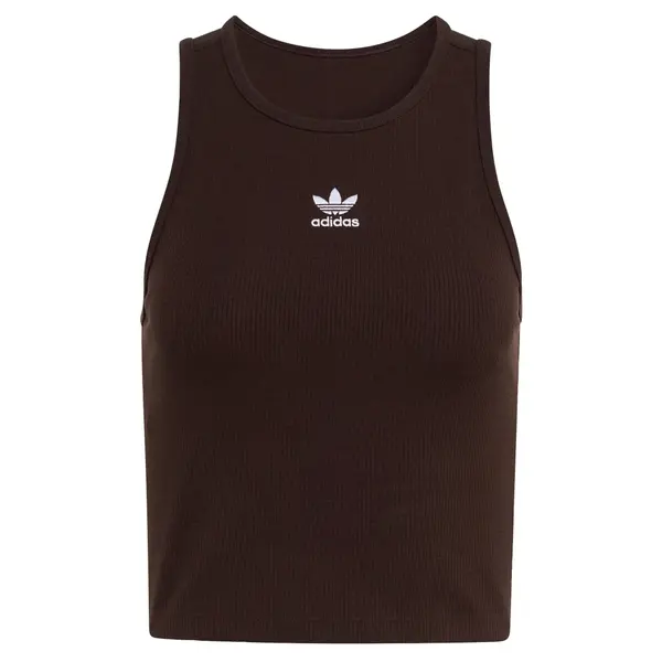 ADIDAS ORIGINALS ADIDAS ORIGINALS Top 'Essentials'  temno rjava / bela
