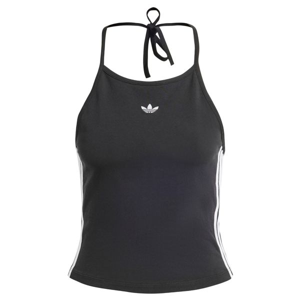 ADIDAS ORIGINALS ADIDAS ORIGINALS Top 'Halter-Neck'  črna / bela