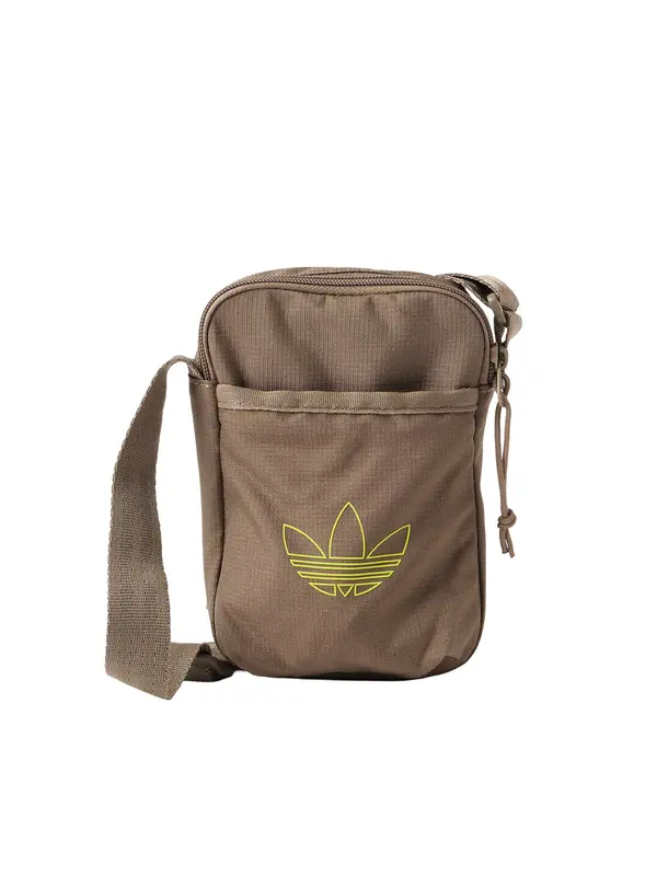 ADIDAS ORIGINALS ADIDAS ORIGINALS Torba za čez ramo 'FESTIVAL'  mokka / neonsko zelena