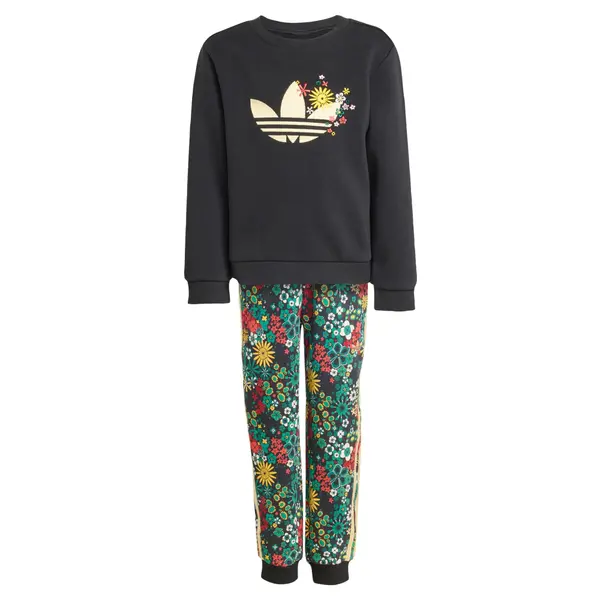 ADIDAS ORIGINALS ADIDAS ORIGINALS Trenirka za tek 'Adidas Originals x Liberty London'  zlata / smaragd / rdeča / črna
