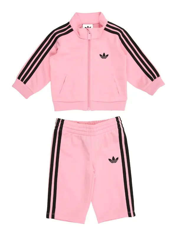 ADIDAS ORIGINALS ADIDAS ORIGINALS Trenirka za tek 'Firebird'  roza / črna