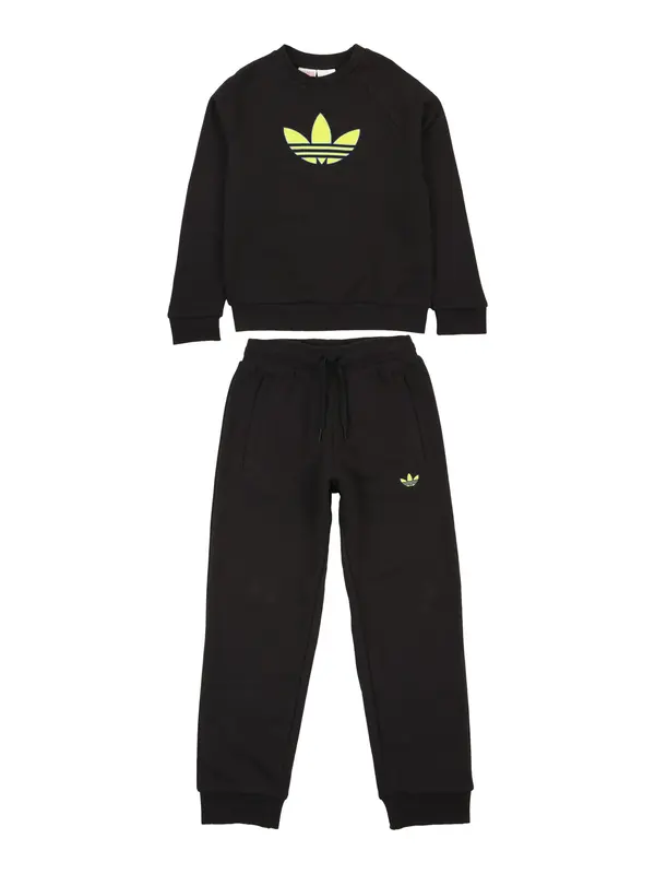 ADIDAS ORIGINALS ADIDAS ORIGINALS Trenirka za tek  neonsko rumena / črna