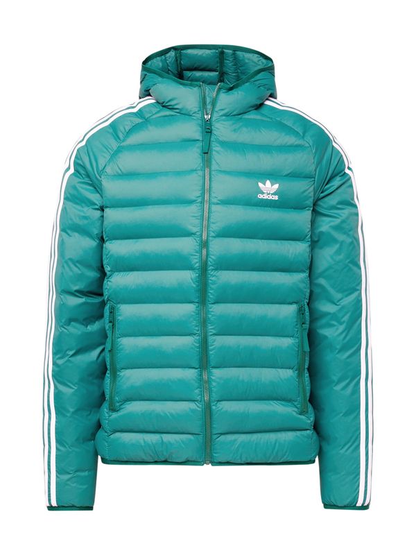 ADIDAS ORIGINALS ADIDAS ORIGINALS Zimska jakna  turkizna / bela