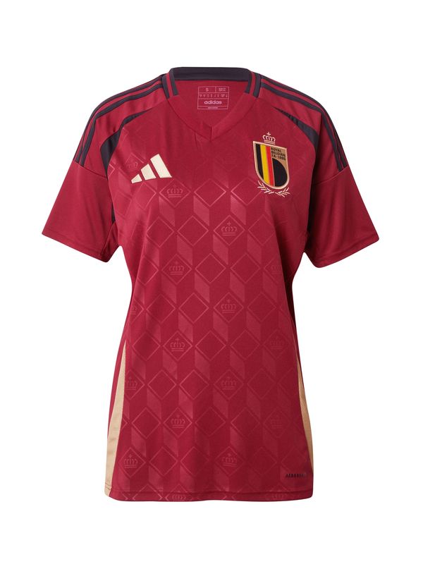 ADIDAS PERFORMANCE ADIDAS PERFORMANCE Dres 'Belgium 24 Home'  bež / rumena / vinsko rdeča / črna