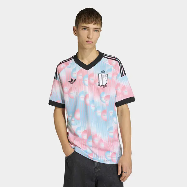 ADIDAS PERFORMANCE ADIDAS PERFORMANCE Dres 'Belgium 26 Away'  modra / roza / črna