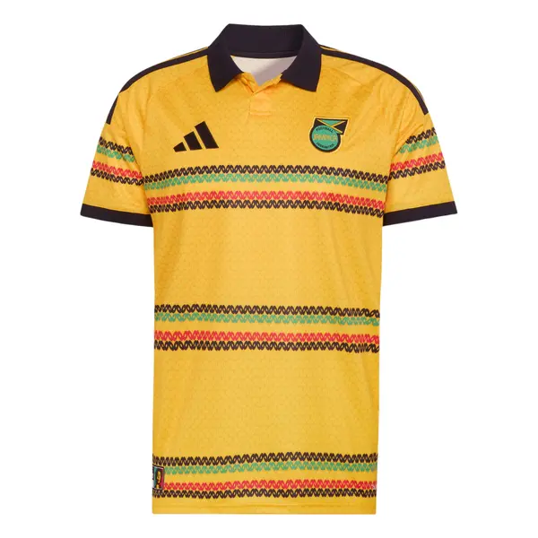 ADIDAS PERFORMANCE ADIDAS PERFORMANCE Dres 'Jamaika 26 x Bob Marley'  turkizna / zlato-rumena / rdeča / črna