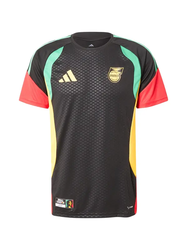 ADIDAS PERFORMANCE ADIDAS PERFORMANCE Dres 'JFF'  rumena / svetlo zelena / rdeča / črna / bela