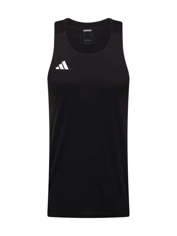 ADIDAS PERFORMANCE ADIDAS PERFORMANCE Funkcionalna majica 'Adizero'  črna / bela