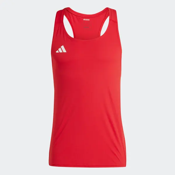 ADIDAS PERFORMANCE ADIDAS PERFORMANCE Funkcionalna majica 'Adizero'  rdeča / bela