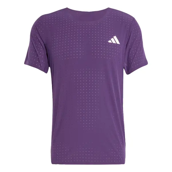 ADIDAS PERFORMANCE ADIDAS PERFORMANCE Funkcionalna majica 'ADIZERO'  temno liila / bela